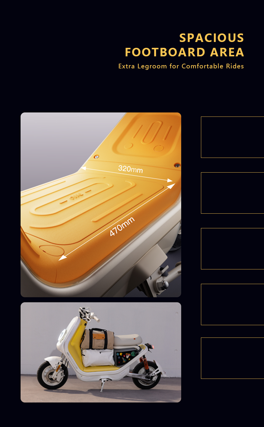 Cute Retro-Style Premium Electric Scooter