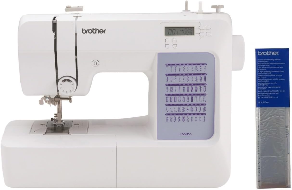 Brother CS5055 Computerized Sewing Machine with LCD Display